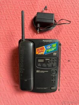 Bezdrátový telefon Panasonic KX-TCM416CZB