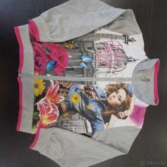 Dívčí mikina a trička, vel. 128