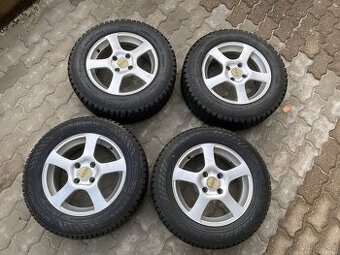 Zimni alu kola 195x65 R15 4x108 (nebo jen pneu)