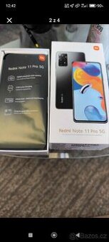 prodám Xiaomi ředění note 11 pro 100 mp foťák