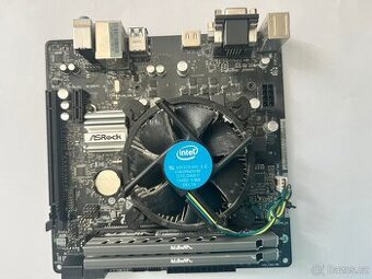 Základní deska ASRock H370M-HDV + procesor + RAM