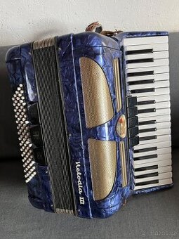 Tahací harmonika Lignatone Melodia III – 80 basů + kufr