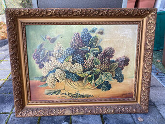 Obraz starý na plátně