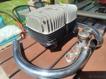 Jawa 634 hlavy, valce, piesty, kolená