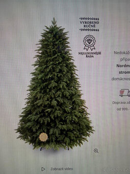 Prodám 3D 220 cm vánoční strom Jedle NORDMAN