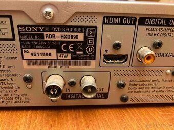 DVD HDD recorder SONY