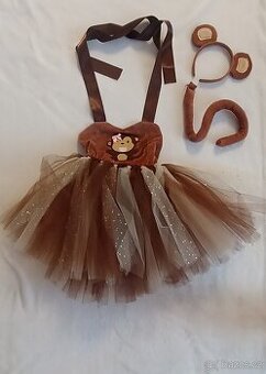 Dětský kostým - šaty opička, vel. 110