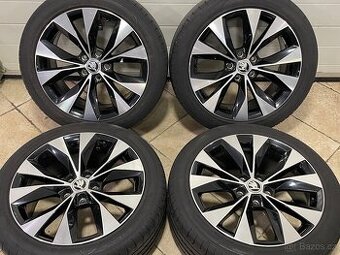 Alu kola 5x112 et44 original Škoda Superb III 235/45 R18