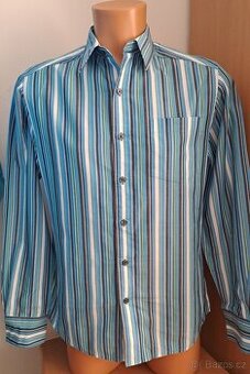 Pánská košile s proužky Esprit/S/2x52cm