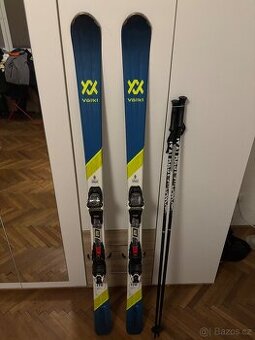 Sjezdové lyže Völki 170cm + hůlky 135cm