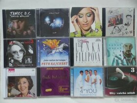 Česká CD pop a rock - viz foto .