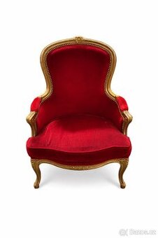 Luxusní křeslo ve stylu Ludvíka XV – unikátní kus