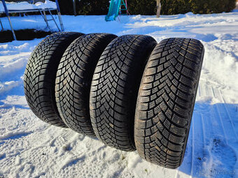 4x zimní pneu 195/65 R15 Barum Polaris 6, zánovní 8mm, TOP