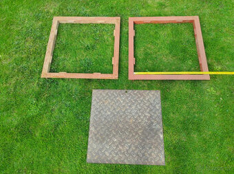 Rámy + poklop na kanalizaci / jímku