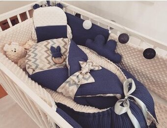 Hnízdečko pro miminko + mantinely do postýlky