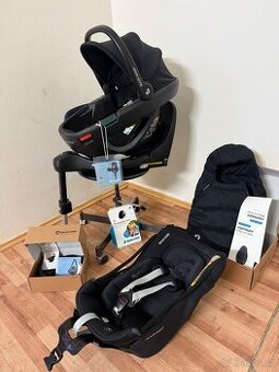 Maxi-Cosi Coral 360 + FamilyFix 360 Pro + příslušenství