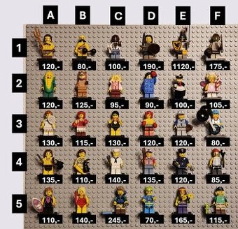 Lego CMF - sběratelské minifigurky