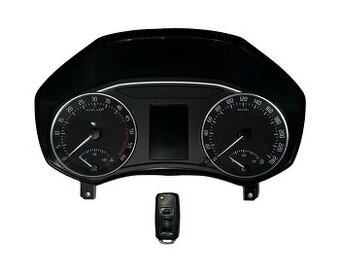 Naftové budíky maxidot 1Z0920843D Škoda Octavia 2 FL 2010