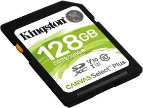 Kingston SDXC 128GB Canvas Select Plus