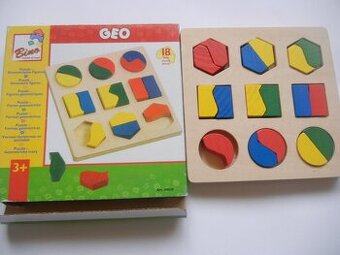 Dřevěná vkládačka, Geo