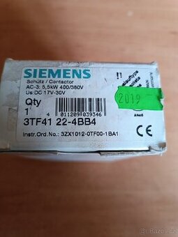 Siemens stykačové relé 3TF41 22-4BB4