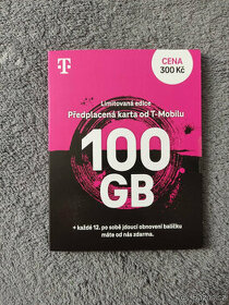 T-Mobile 100gb - limitovaná edice - nerozbalená