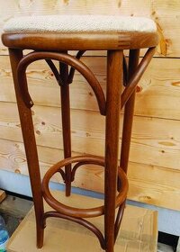 Barová židle – bukové dřevo. - 1