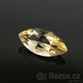 Citrín, naveta - 1,59 ct. - 1