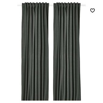 Nové zatemňovací záclony ikea