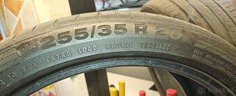 Pneumatiky 2x 255/35 R vel. 20 Continental sport