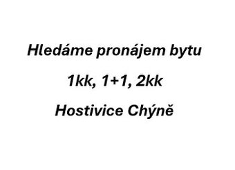 PRONÁJEM BYTU 1KK, 1+1, 2KK HOSTIVICE CHÝNĚ