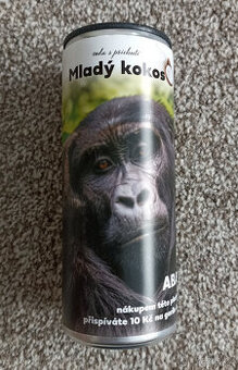 Sběratelská plechovka "mladý kokos"