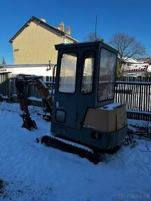 Minibagr Takeuchi TB15 A, 3 válec, 1.3t
