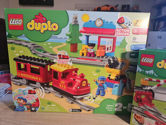 LEGO® DUPLO® 10874 Parní vláček + mini dárek