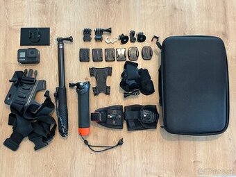 GoPro hero 8 + příslušenství + SD karta 128gb