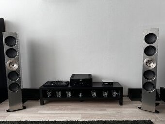 KEF Reference 5 Deep Piano Black Pasivní Reproduktory - 1