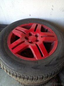 Alu kola 6Jx15 ET 38 5x112 zimní pneu 195/65R15
