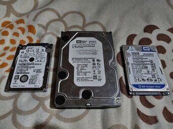 HDD Sata 640gb do pc a 2x 320gb sata do Notebooku.