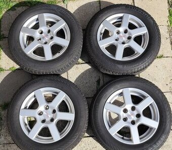 Prodám Alu kola letní pneumatiky rozměry: 195/65 R15 91H