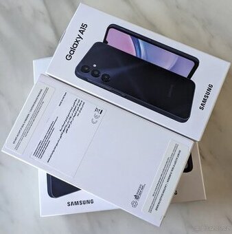 NOVý SAMSUNG Galaxy A15,4GB/120GB, záruka 12 měsíců T-mobile
