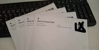 Prodám 4 jednodenní vstupenky na sobotu – RfP, Linkin Park