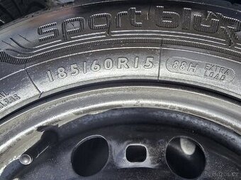 185/60 r16 Dunlop  2024 včetně disku VW Škoda
