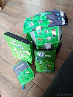 Aktovka (set) pro prvnacka minecraft
