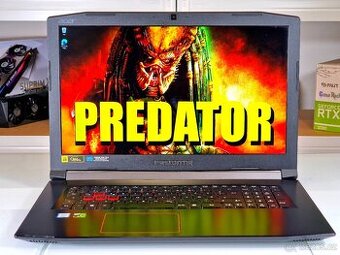 Herní notebook PREDATOR | 2000SSD nové | GTX 1060 6GB | 16GB