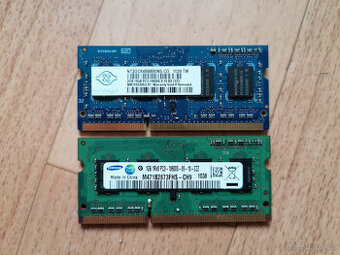 3 GB DDR3 operační paměť RAM pro notebook notebooky