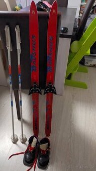 Dětské běžky, hole a boty