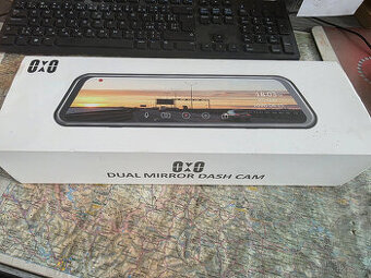 Dash cam, duální zpětné zrcátko