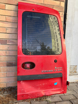 Opel Combo C, sklo zadních dveří, díly