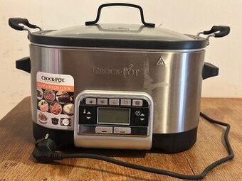 Multifunkční hrnec CrockPot (5,6ll) + NÁDOBA NAVÍC-TOP STAV