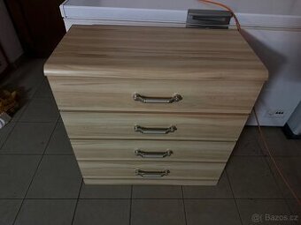 2× komoda lamino - 1000 Kč za obě